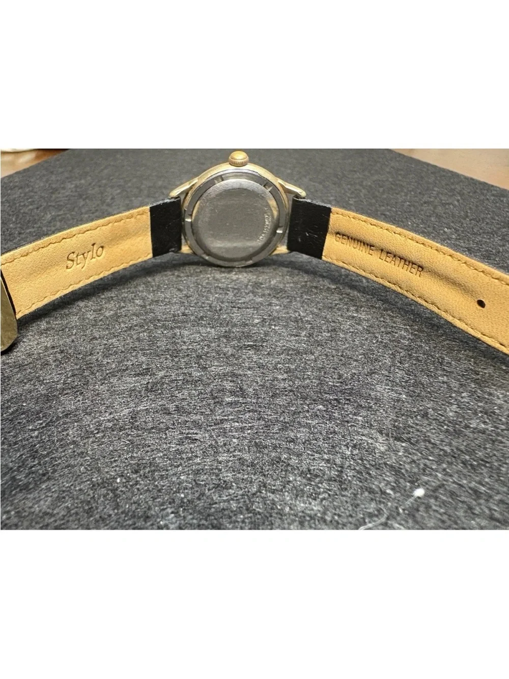 Vintage Wittnauer Automatic Watch 1950s Textured Dial 10K Gold Filled RUNS